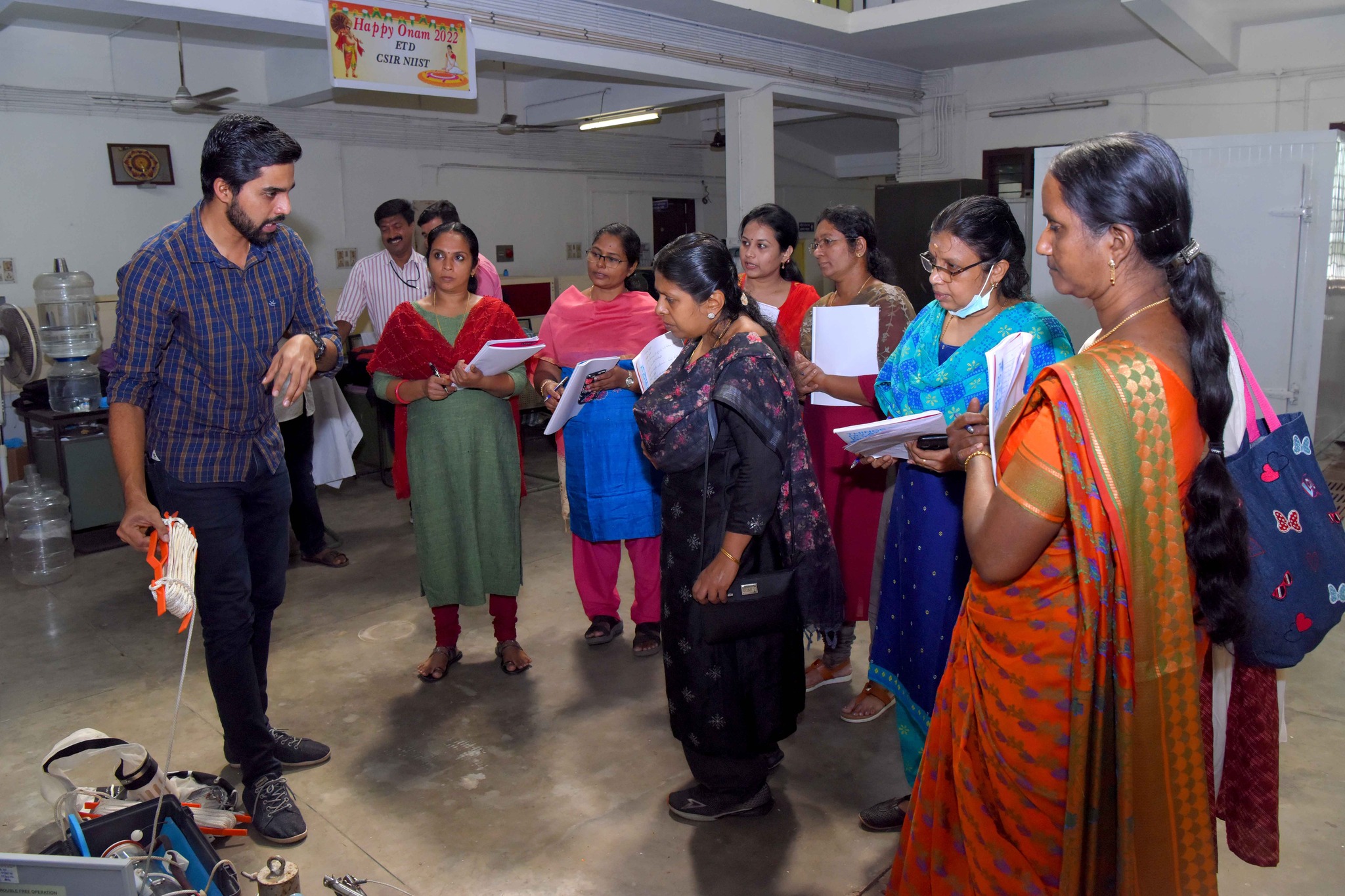 CSIR-NIIST conducted a training program for Vocational Higher Secondary School Teachers on “Lab Technician-Research and Quality Control” under the Samagra Shiksha Kerala Project, Government of Kerala