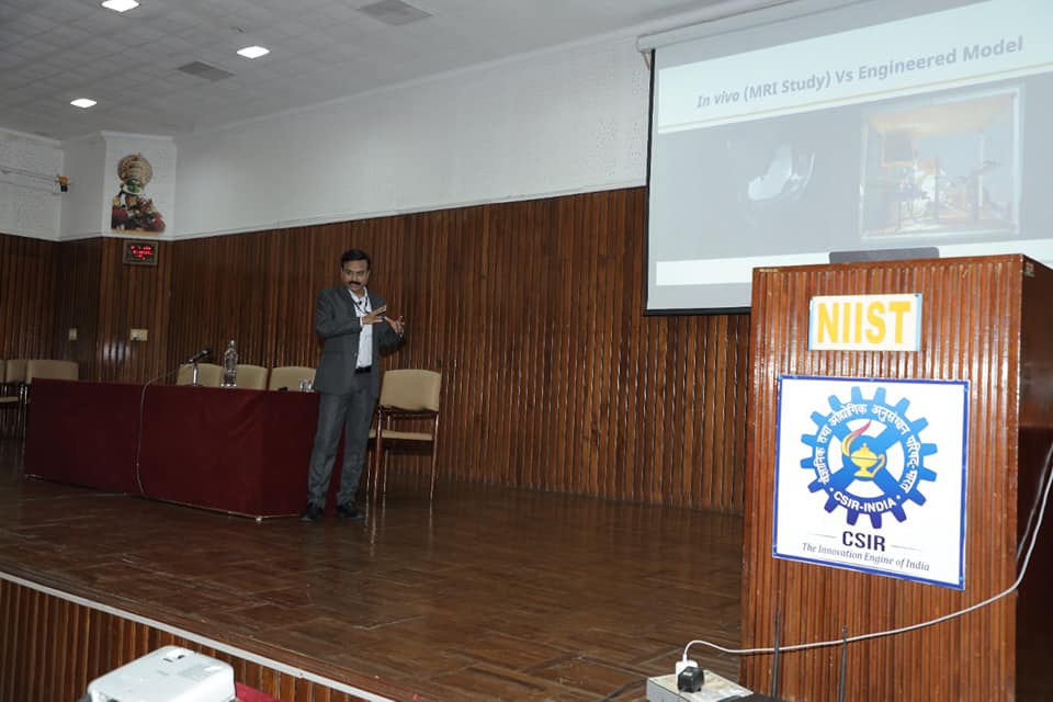 Director, CSIR-NIIST, delivered a talk on “My fascination with Science: A Transformative Journey” on the occasion of National Youth Day