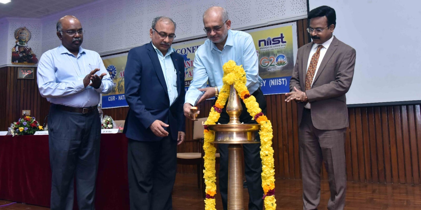 Inauguration of National Conference on Advanced Materials and Manufacturing Technologies (AMMT 2023) at CSIR-NIIST, 23-24 February 2023