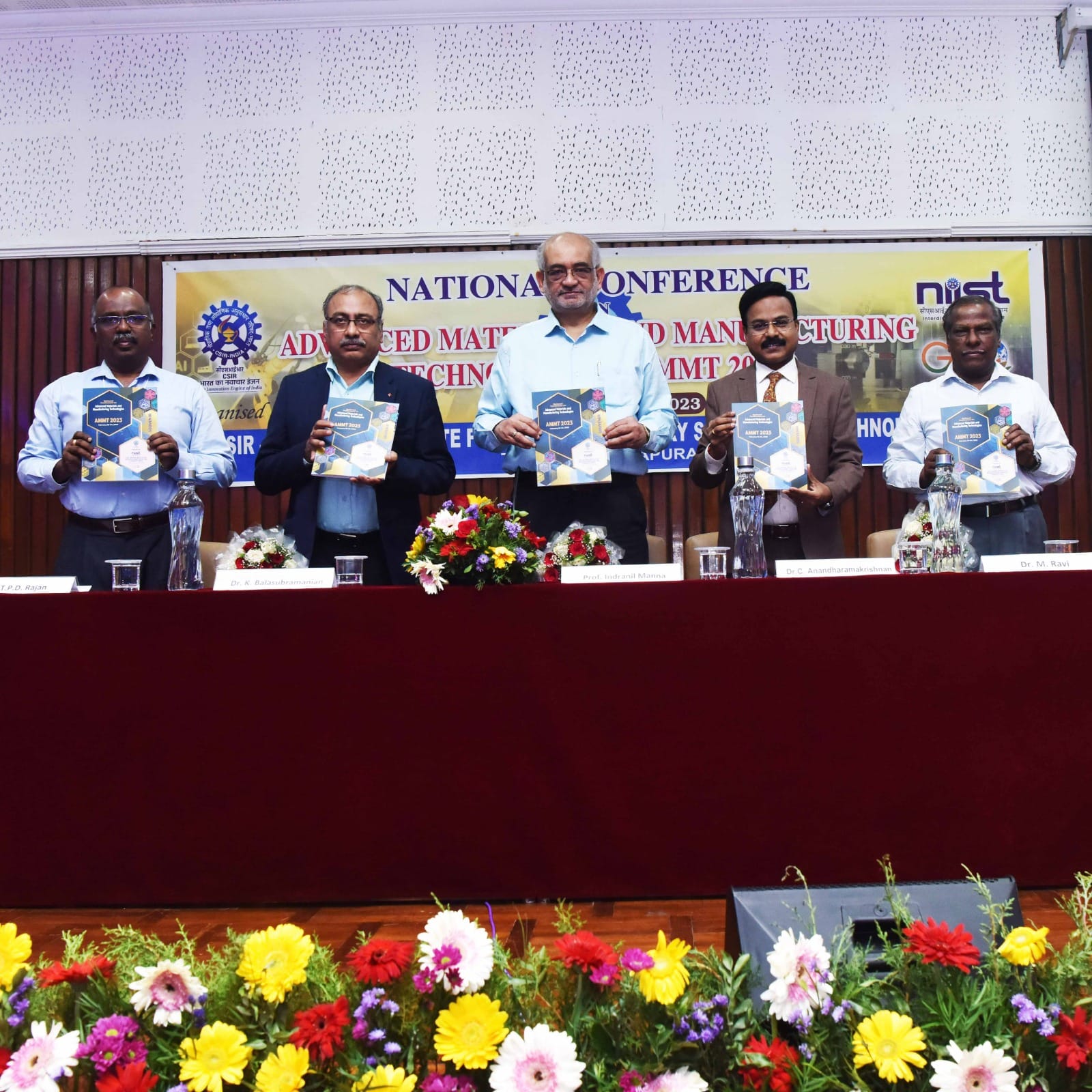 Inauguration of National Conference on Advanced Materials and Manufacturing Technologies (AMMT 2023) at CSIR-NIIST, 23-24 February 2023