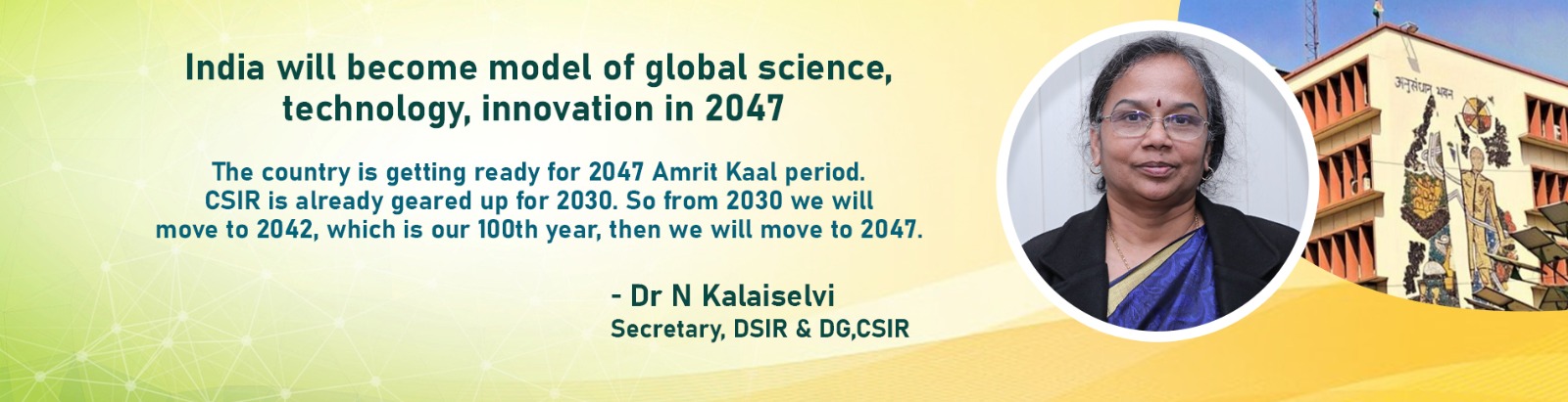India will Become Model of Global Science, Technology, Innovation in 2047