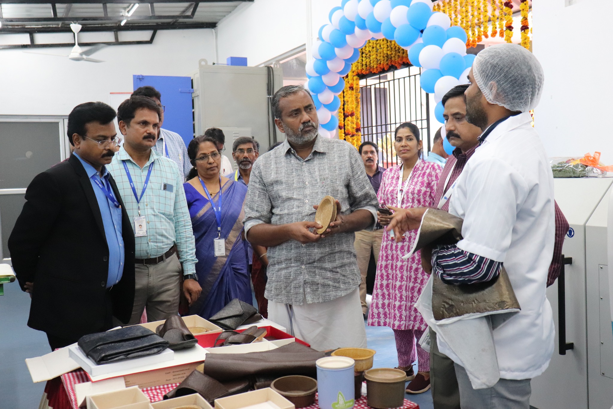 Hon. Food & Civil Supplies Minister, Government of Kerala, Shri. G.R Anil and Hon. Minister for Agriculture,Shri. P. Prasad visited CSIR-NIIST and attended the OWOL program & the Millet Festival.