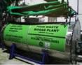 Compact Food Waste Biogas Plant